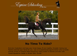 Equine Schooling by Lisa