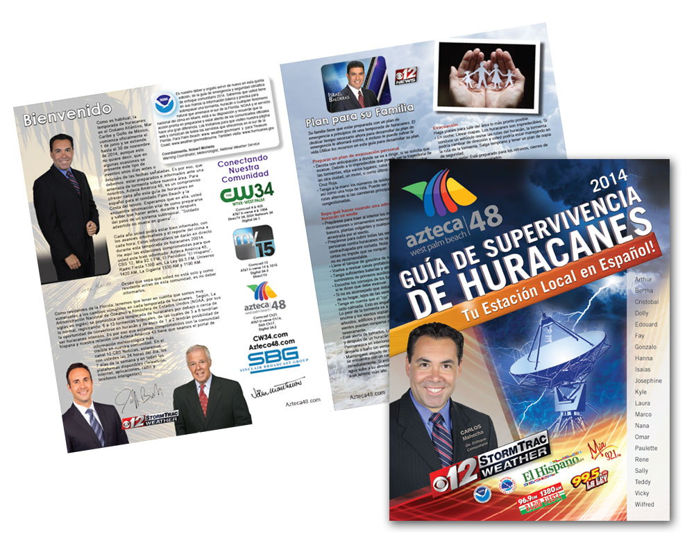 Spanish Hurricane Guide Layout